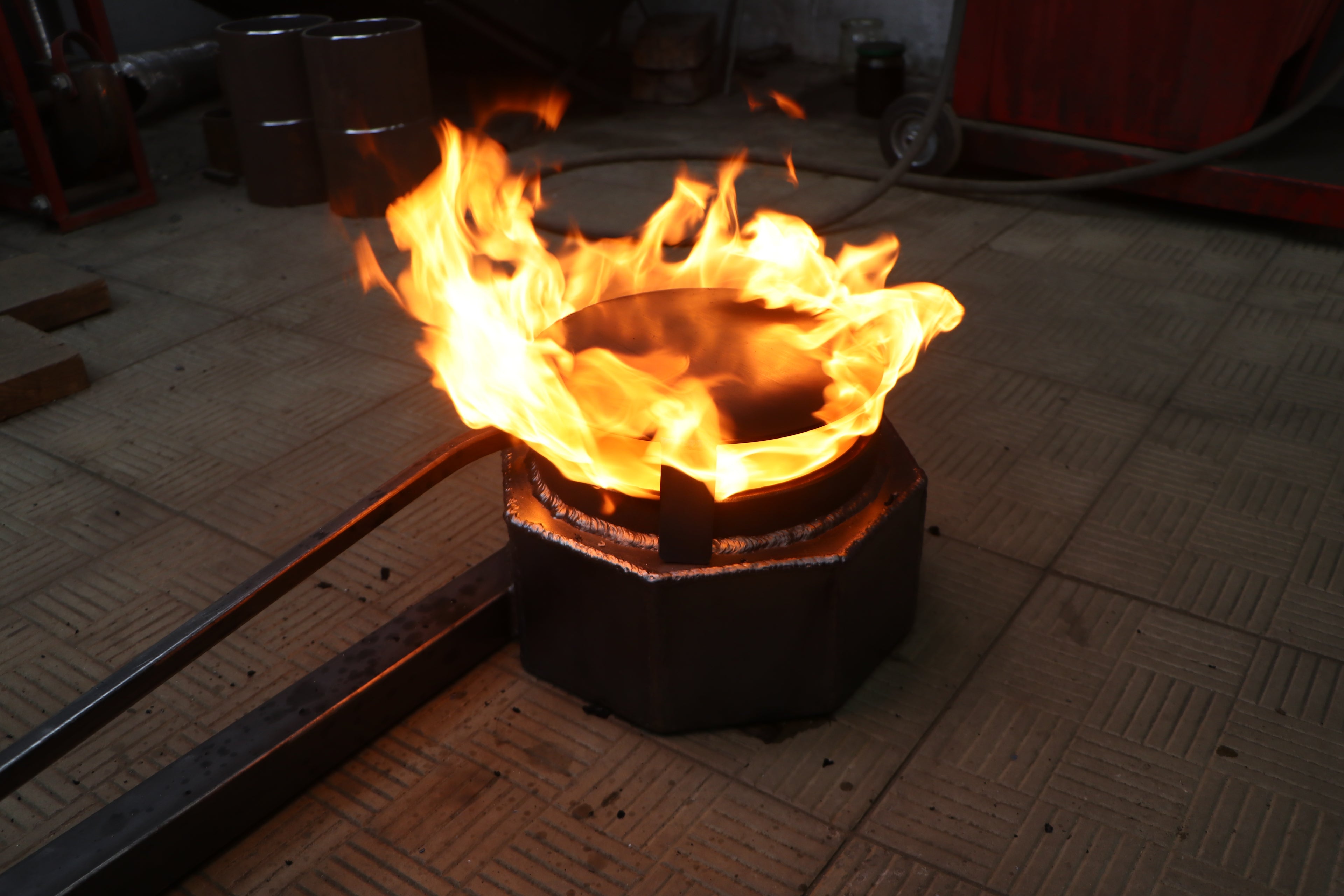 30 kW Used oil burner for wood stoves and solid fuel boilers