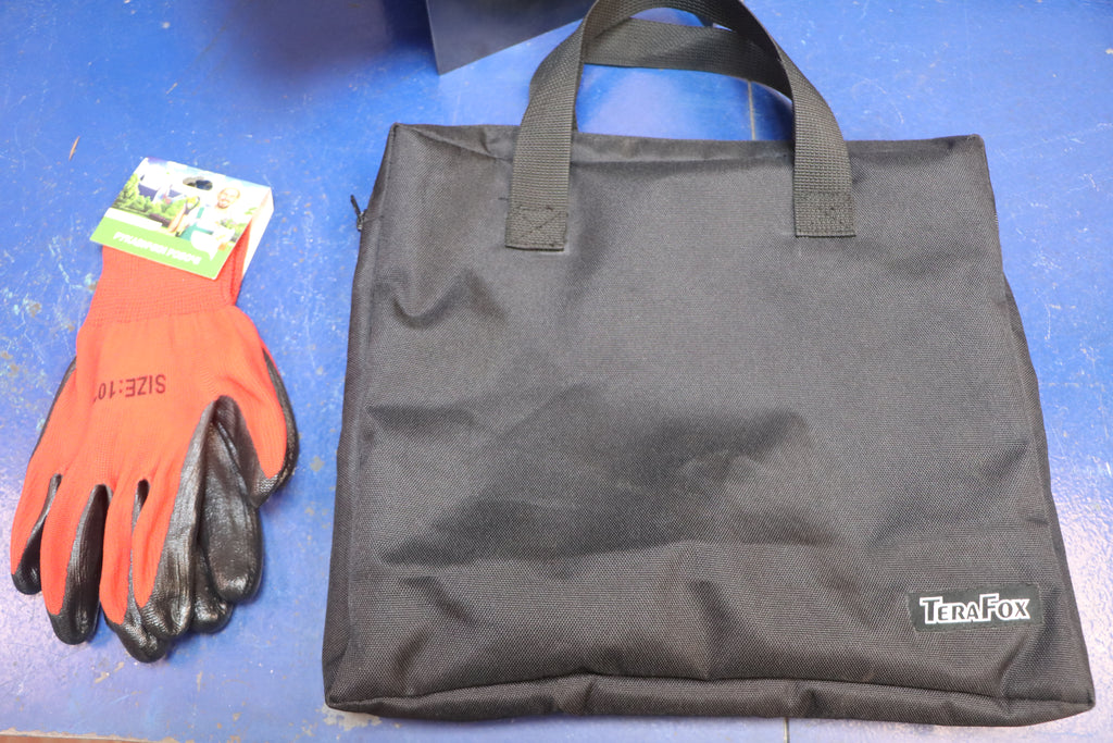 Rocket stove. Metal 3 mm (0.12 in.) + bag and gloves