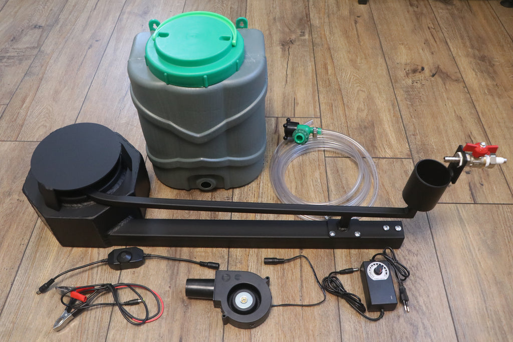 25kW waste oil burner for wood stoves and solid fuel boilers