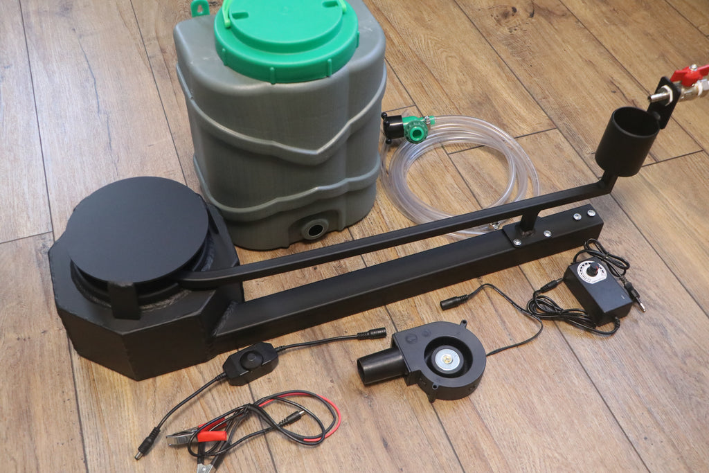 25kW waste oil burner for wood stoves and solid fuel boilers
