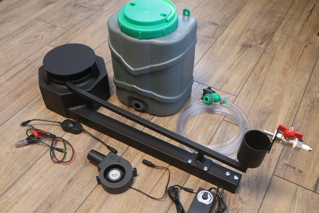 25kW waste oil burner for wood stoves and solid fuel boilers
