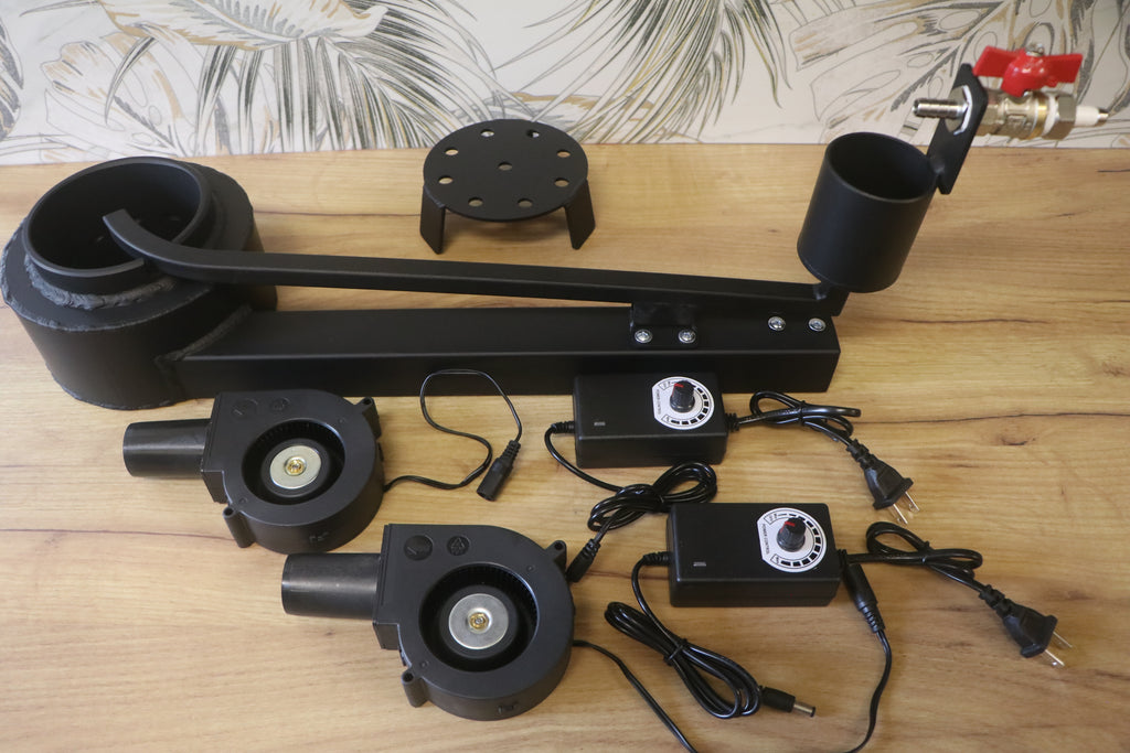 Waste oil burners 15kWt +Ball valve+2Fan